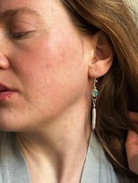 Image 2 of Ohrringe mit Andenopal und Biwa Perle