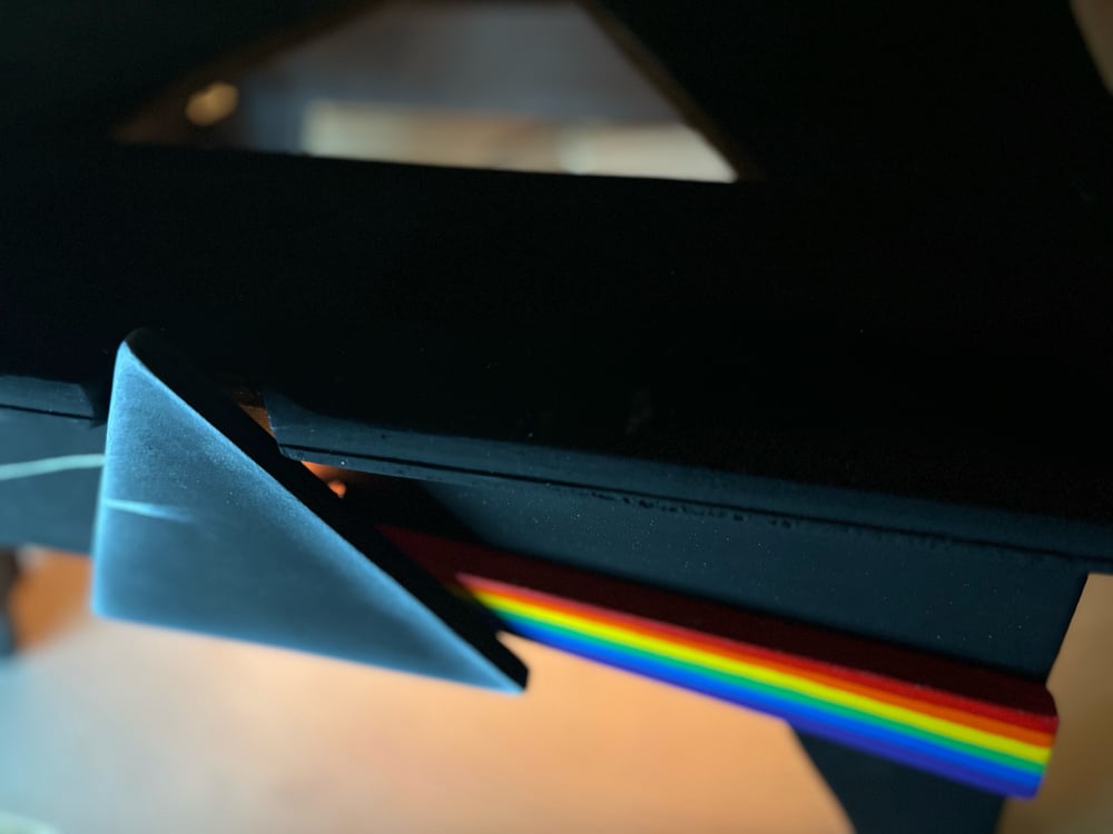 Image of Pink Floyd Dark Side of the Moon Turntable Table