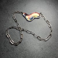Image 4 of Bulla Pendant Necklace 11: Rose Gold 