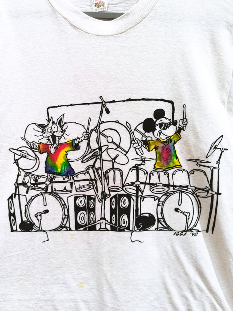 Grateful Dead 1990 Mickey Band Lot T-Shirt - Fits L | Primarily Dead