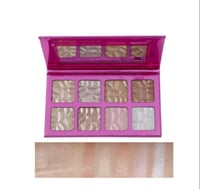 Image 3 of 8 Colors Star Embossing The Dene Highlighter Palette