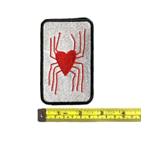 Image 3 of SPIDER HEART Sew-On Patch