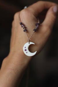 Image 5 of Collana Luna -Ametista-