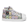 LAS GIDI ELITE - WOMEN'S HIGH TOP CANVAS (LOGO MOSAIC)