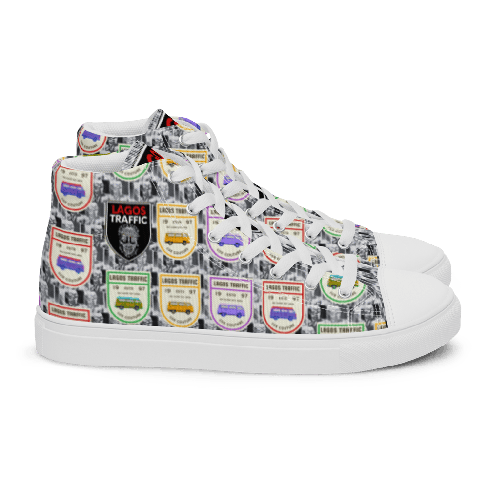 LAS GIDI ELITE - WOMEN'S HIGH TOP CANVAS (LOGO MOSAIC)