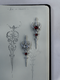 Image 5 of Ace of hearts - Necklace