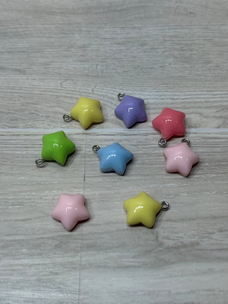 Image of Resin Star Charms
