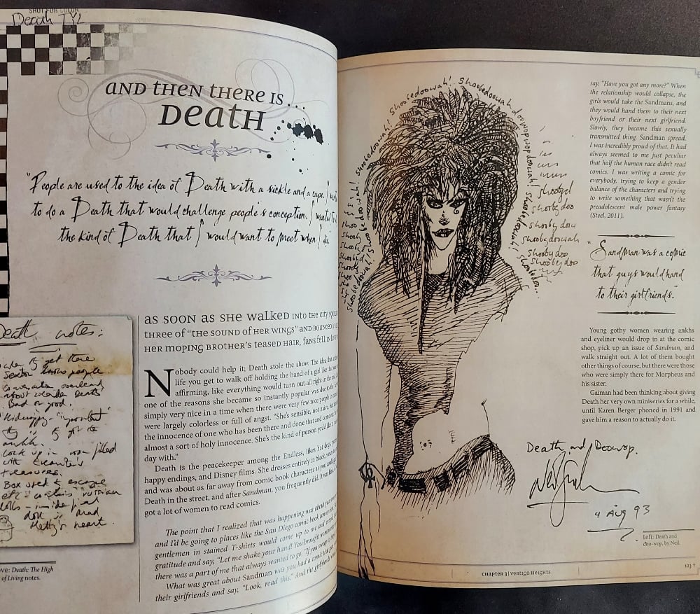 The Art of Neil Gaiman by Hayley Campbell - LTD. Edition SIGNED x2