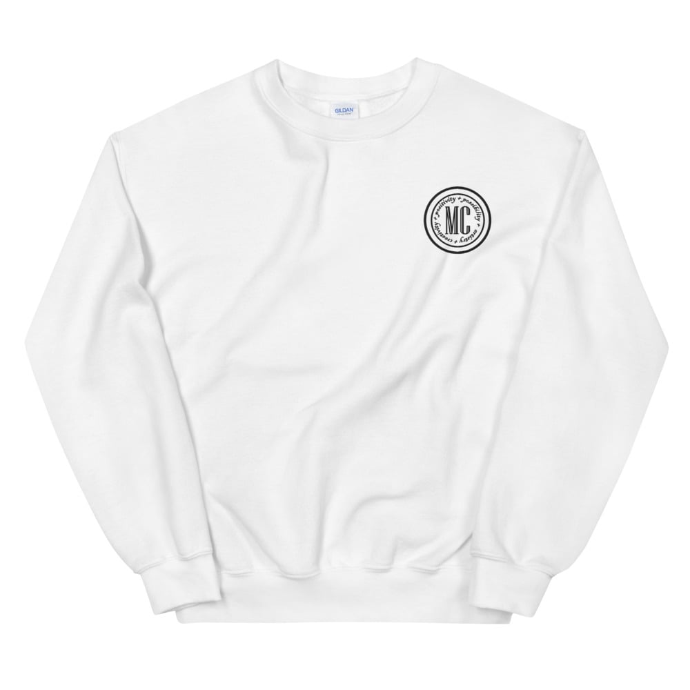 Image of Unisex Embroidered MC Sweater