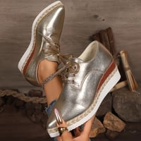 Image 1 of Lace Up Chunky Heel 