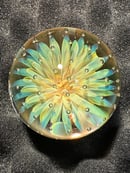Image 1 of Yellow/Green Air Trap Marble