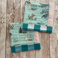 Image 3 of “Pick Your Favorite” Scrappy Quilted Coaster