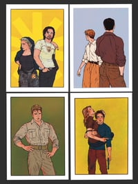 Image 3 of ‘Bros’ postcard 4 pack 