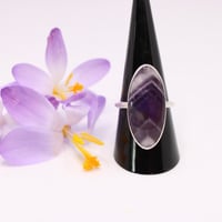 Image 1 of Amethyst Chevron Ring 