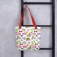 Image 3 of Summer, Beach Tote bag