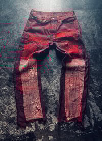 Natural Dyed Bandana Boro Stitch Levi’s