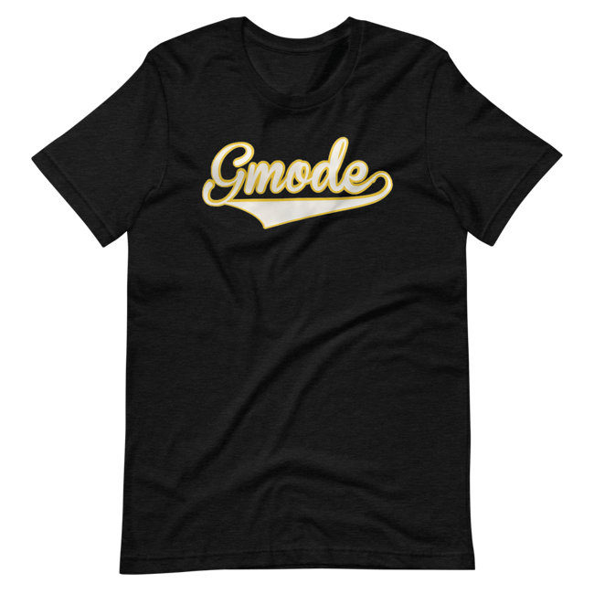 Gmode Gold Writing Unisex T-Shirt