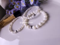 Image 3 of Mother of Pearl Stretch Bracelet 