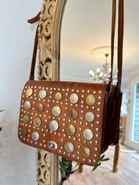Image 2 of Coin Brown Leather Bag