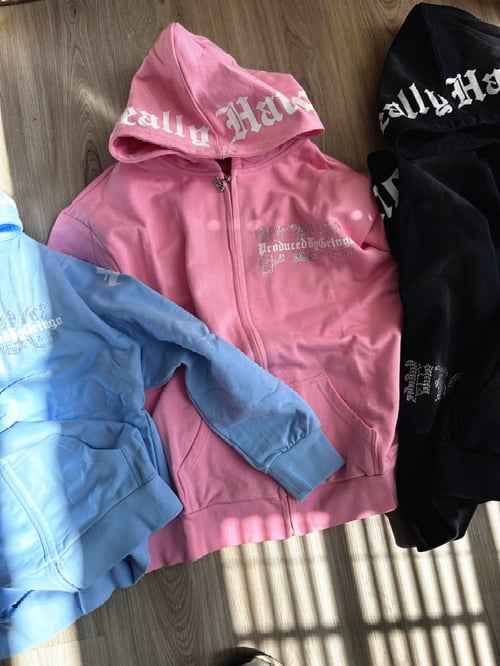 Image of New PBG Rhinestone Zip Ups