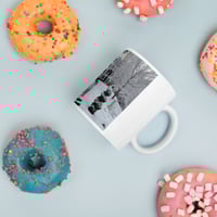 Image 5 of White glossy mug 11 oz with winter photo of Old Main