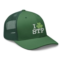 Image 2 of I [SHAMROCK] STP Trucker Cap (Green)