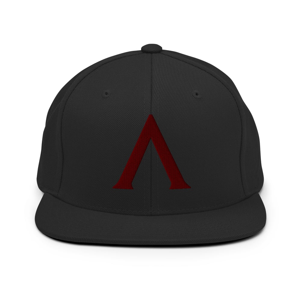 Spartan Shield Design Snapback Hat