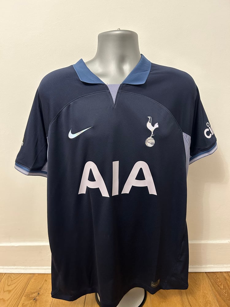 Image of Tottenham Hotspur “VAN DE VEN 37” 2023/24 Away Shirt + PL patches (L)