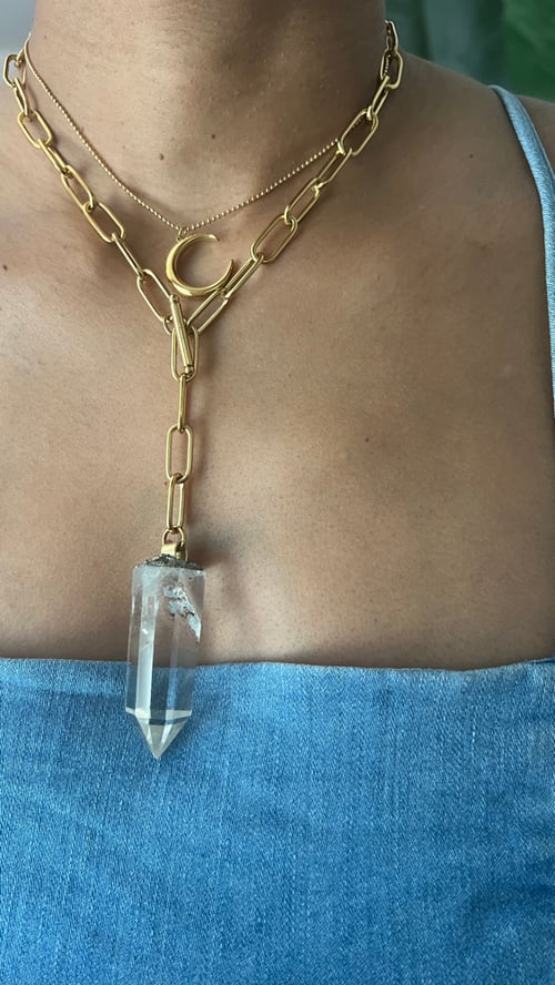 Image of MOONI • Moon Pendant Necklace