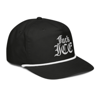 Image 3 of Fuck ICE Golf rope cap