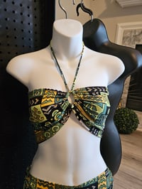 Image 1 of Deco Self-tie BandeauTops | More Colors Available.