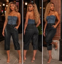 Image 1 of New size 6, Robert Lewis belted Capri #1254*12