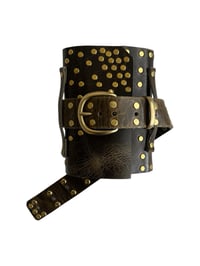 Image 1 of Belted Pocket Journal (Olive Oil)