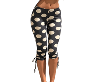 Classic Dot Capri Leggings