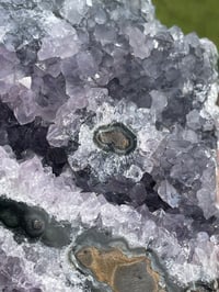 Image 4 of Amethyst Base Cut Polished Edge #1403