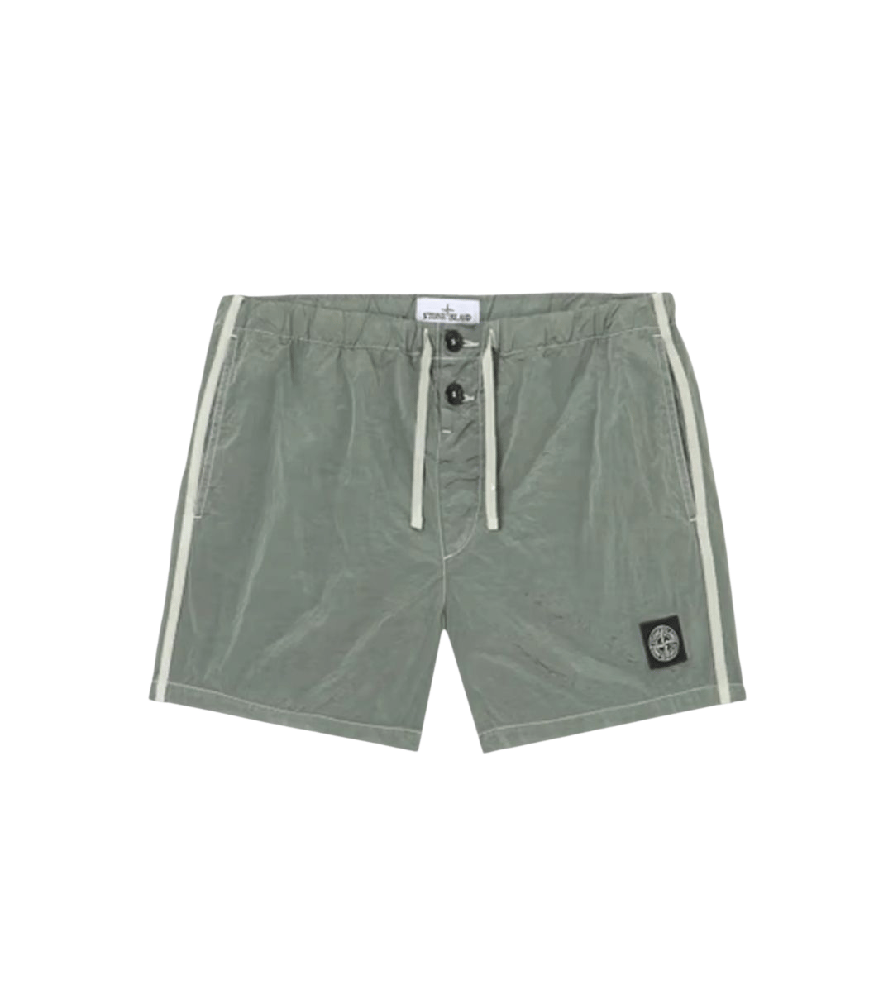 Image of STONE ISLAND 10006 SWIM SHORT KHAKI