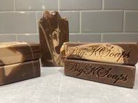 Image 1 of Big K Signature Soap!!!  Coffee Soap!   Net wt 6oz