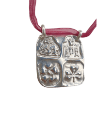 chunky hallmark pendant 