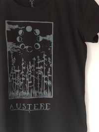 Image 2 of Austere • Moon cycle organic cotton women's t-shirt