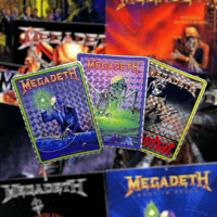 Image 2 of Megadeth Prismatic Stickers