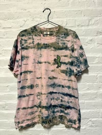Image 2 of Krusty's Kustoms Dusty Rose Striped Tee