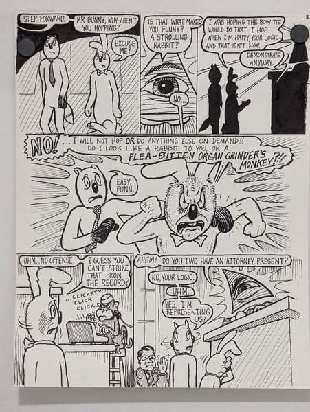 Image of Fox & Funny Bunny Page 5