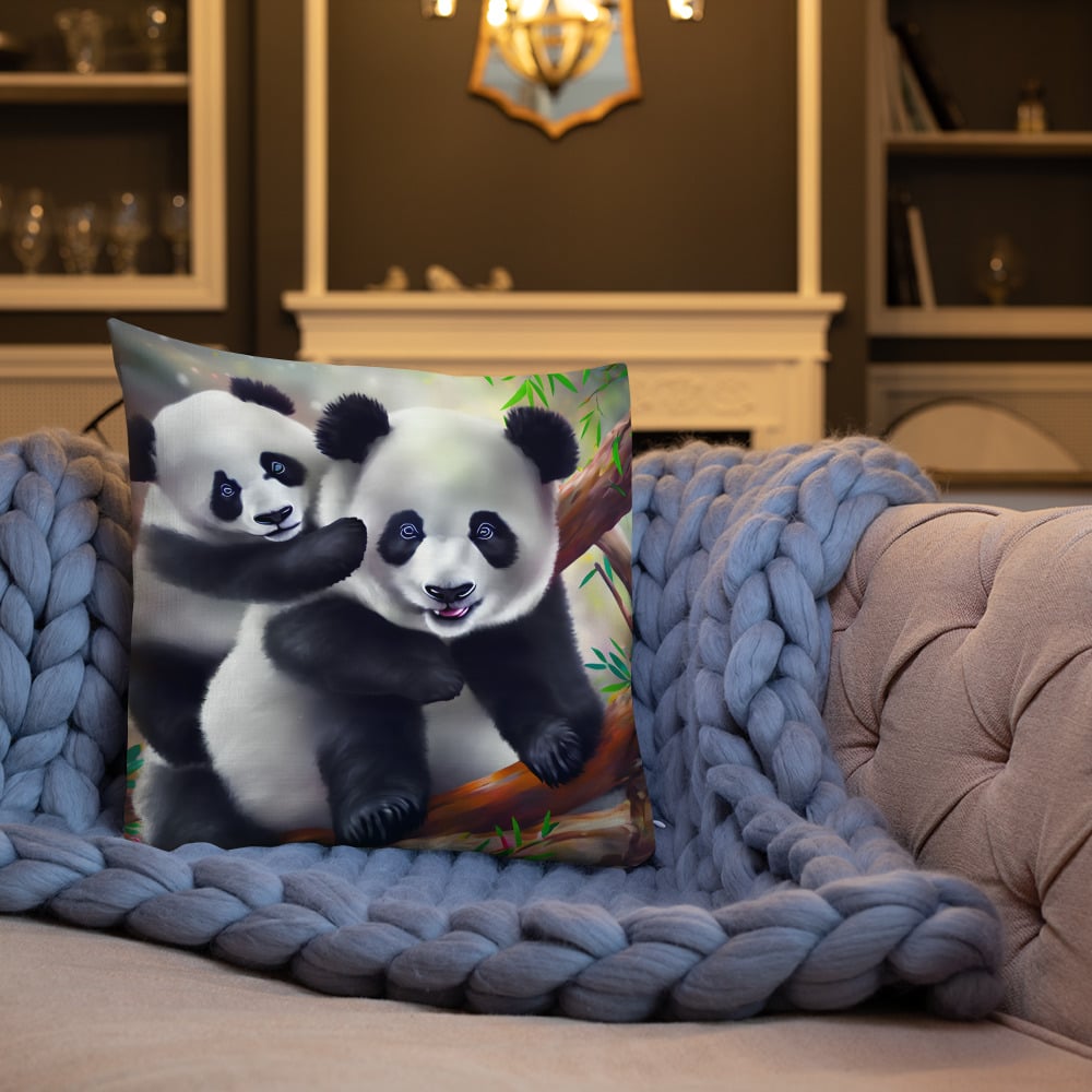 Image of Panda Premium Pillow