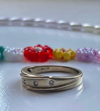 Image 1 of Stackable banded Diamonds 9ct