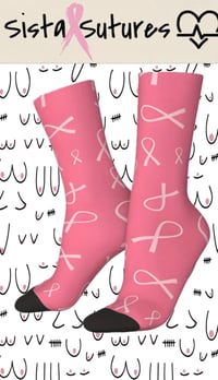 Image 12 of Breast Cancer Socks