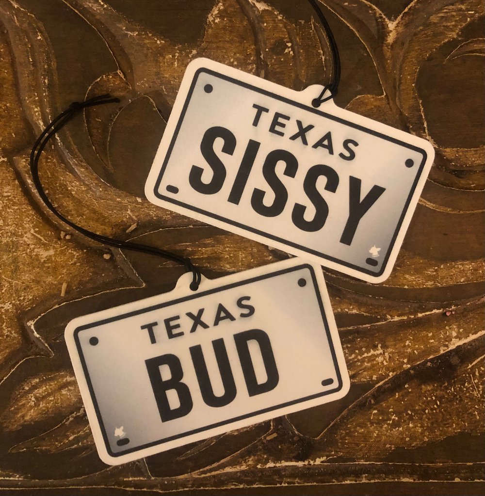 Bud & Sissy Air Freshie