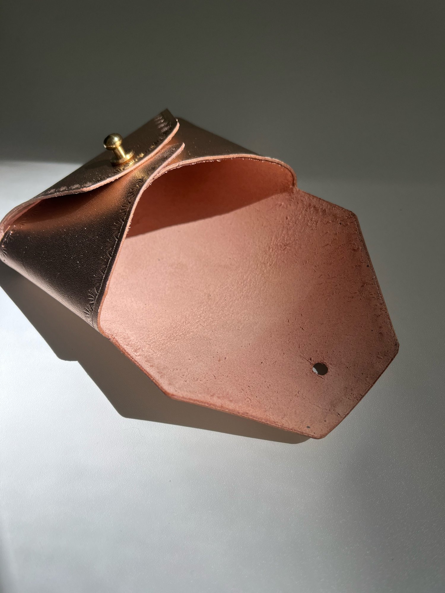 Image of Sepici Rose Gold “No Stitch” Card Wallet