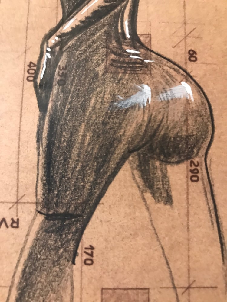 Image of LouLou in  latex 1