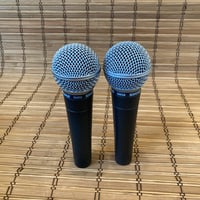 Image 5 of Pair of Shure SM58 Microphones • Cardioid Dynamic • 2xSM58 • made in Mexico