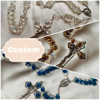 Image 1 of Custom Order Ladder Rosary Beads